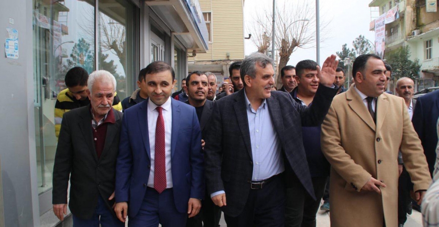 AK BAŞKAN ADAYI BEYAZGÜL’DEN SURUÇ’TA STK ZİYARETLERİ